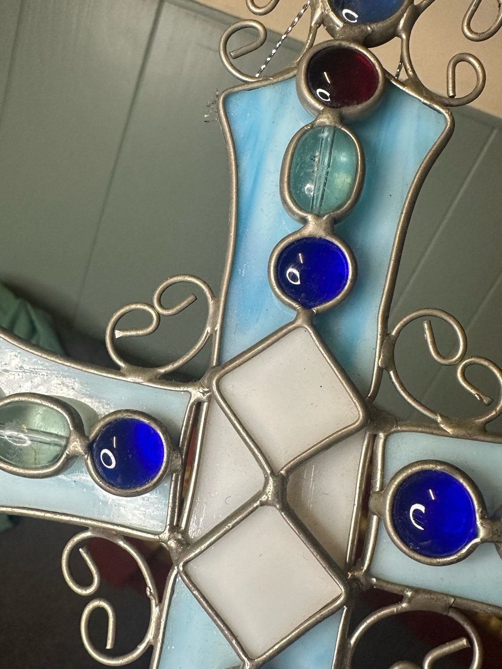 Stained Glass Cross - Picture 4 of 5